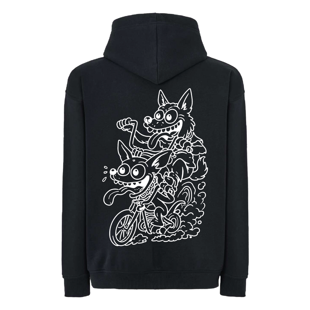 SUDADERA 'FASSSILITO TOUR' NEGRA