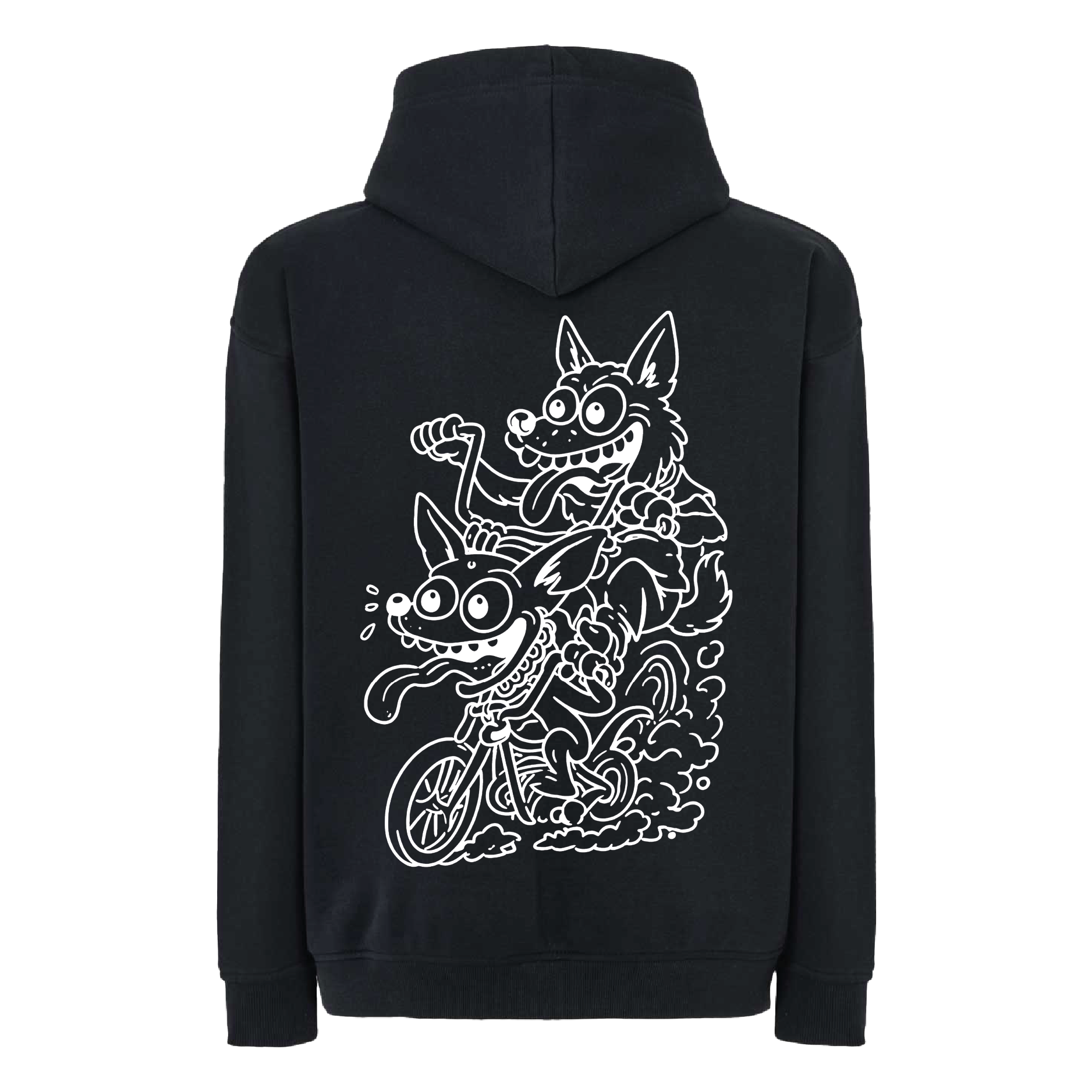 SUDADERA 'FASSSILITO TOUR' NEGRA