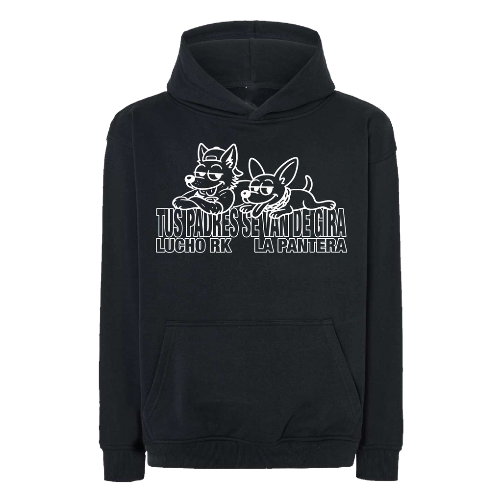 SUDADERA 'FASSSILITO TOUR' NEGRA